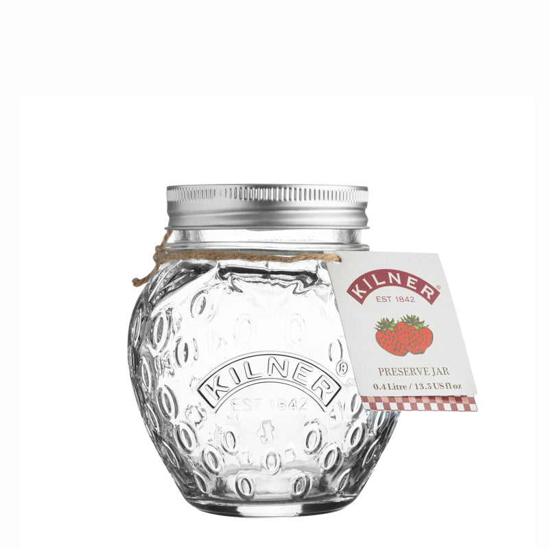 Kilner - STRAWBERRY Screw-Top Preserve Jar - 400ml