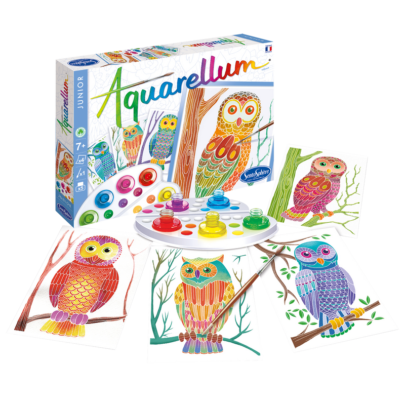 AQUARELLUM JR - OWLS