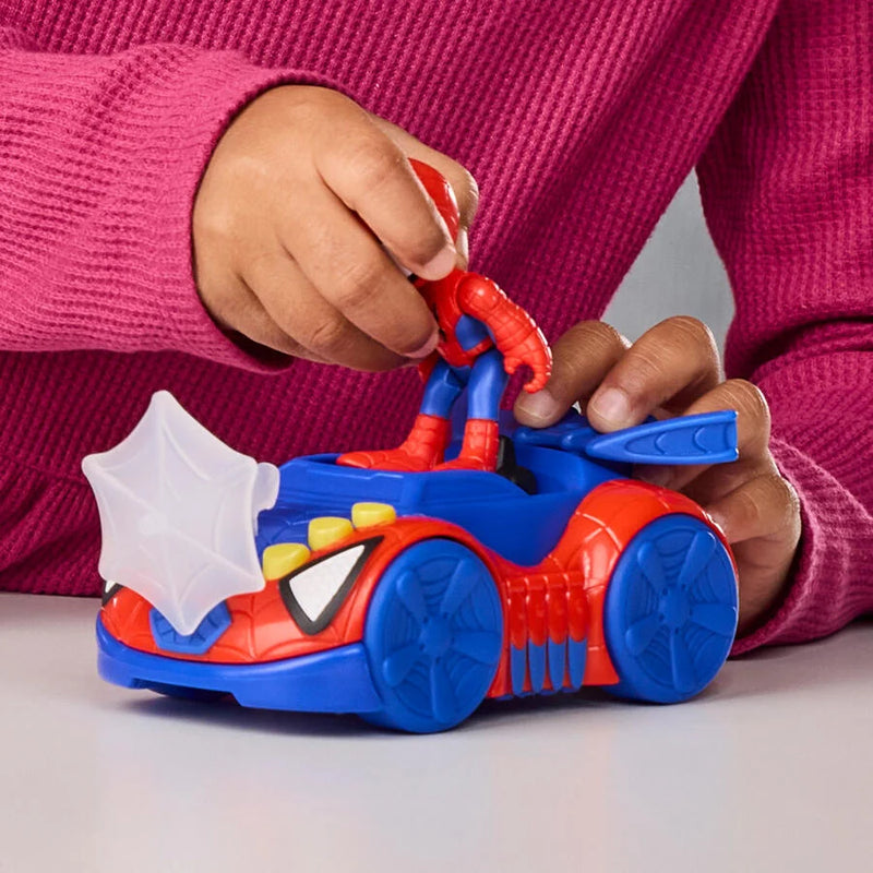 Hasbro - MARVEL - SPIDEY & FRIENDS -  3" MILES - TECHNO RACER VEHICLE