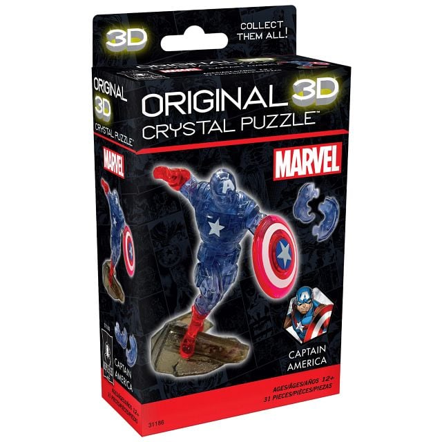 University Games - CAPTAIN AMERICA LICENSED STANDARD CRYSTAL PUZZLE