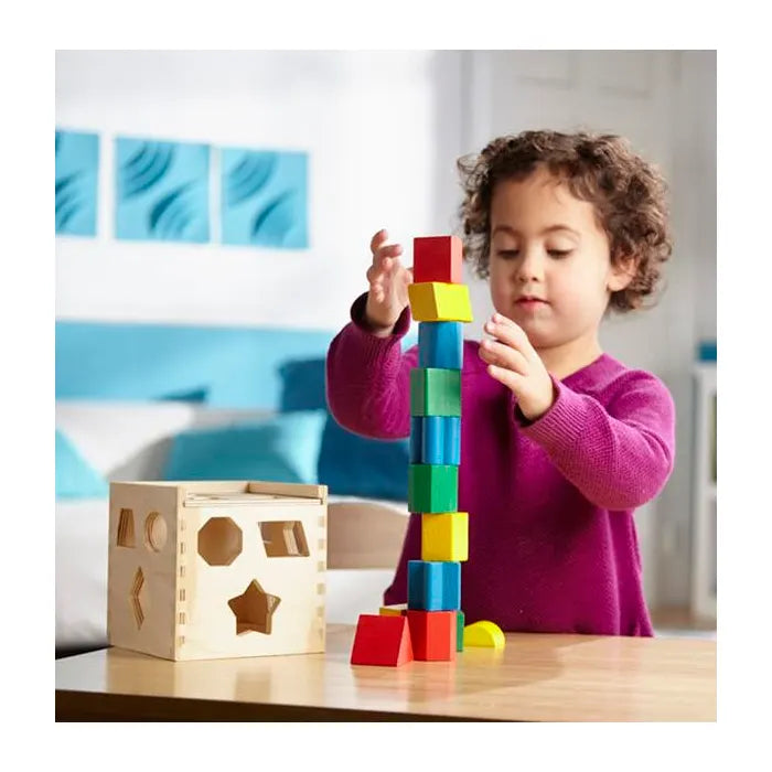 Melissa & Doug - Shape Sorting Cube