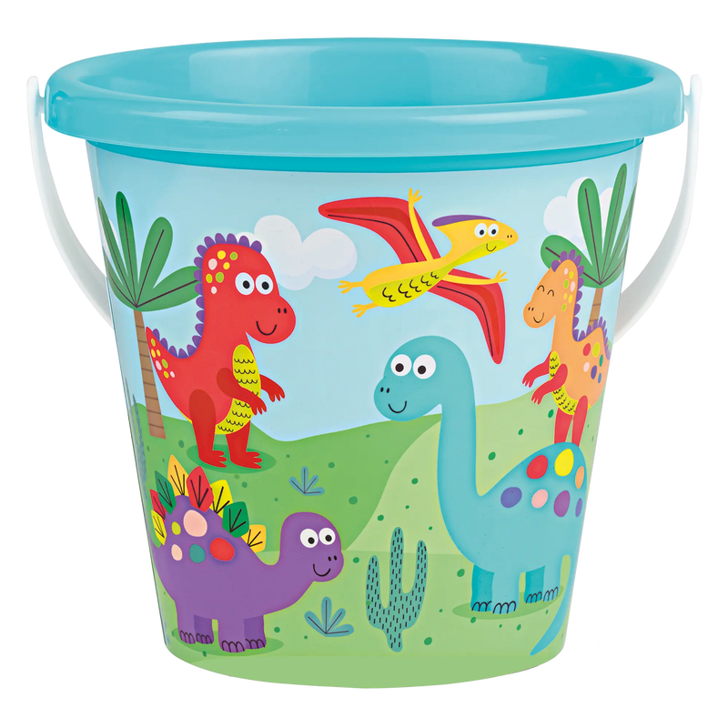 BEACH BUCKET - DINO - 17cm