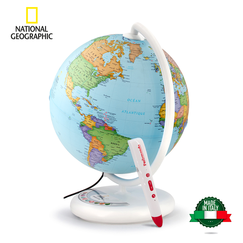 NATGEO - SPEAKING GLOBE - 25 cm