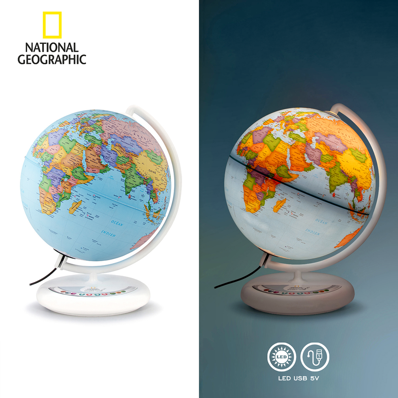 NATGEO - SPEAKING GLOBE - 25 cm