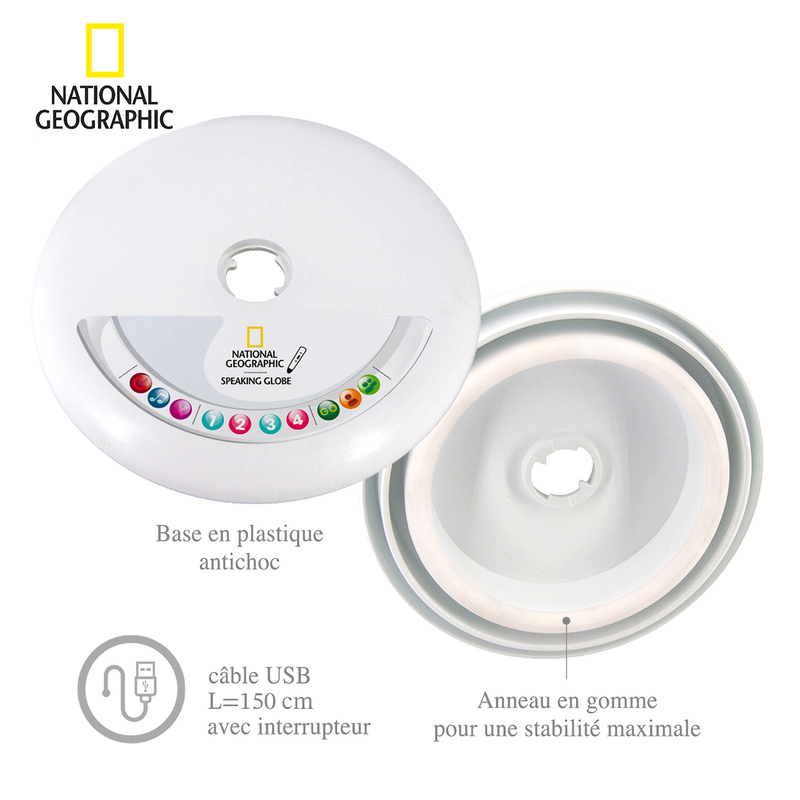 NATGEO - SPEAKING GLOBE - 25 cm