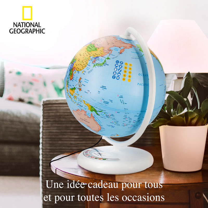 NATGEO - SPEAKING GLOBE - 25 cm