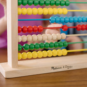 Melissa & Doug - Wooden Abacus - wooden counting beads