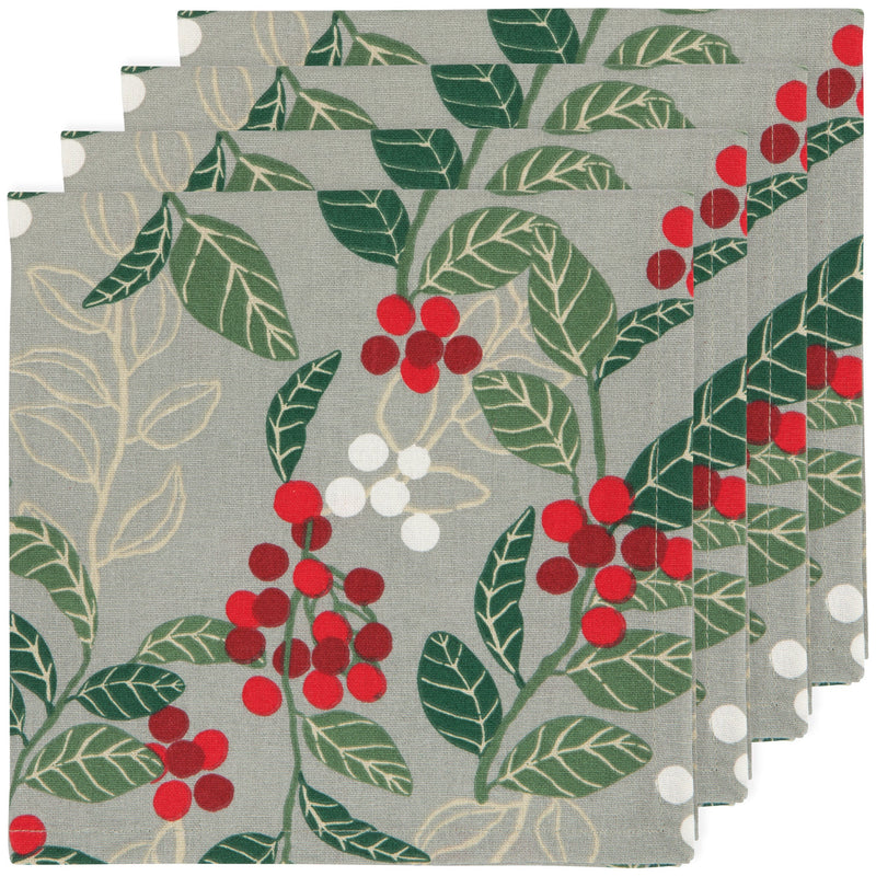 Now Designs - Merry Berry Christmas Napkins Set of 4