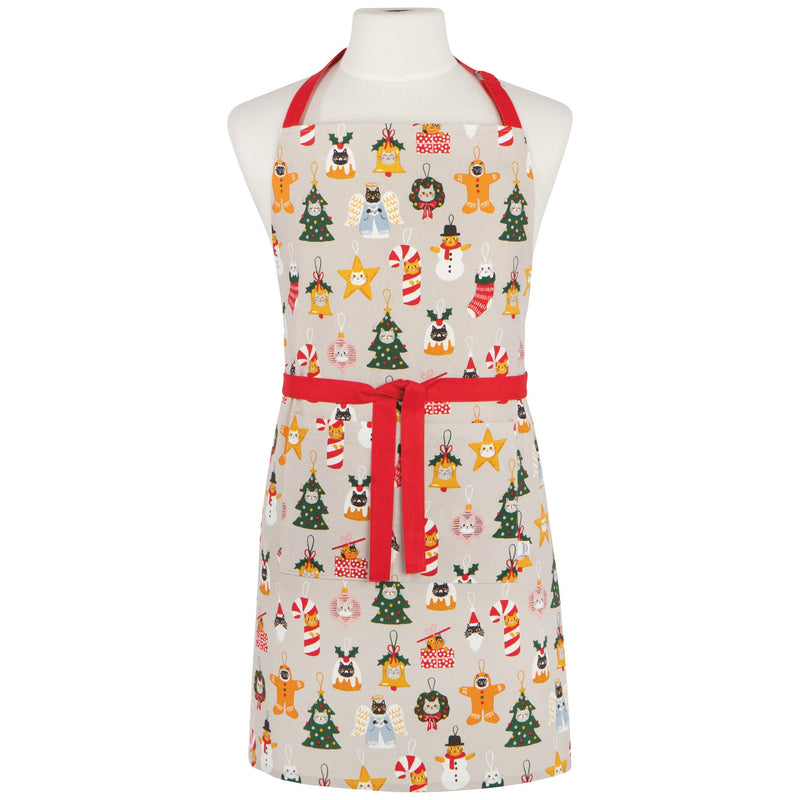 Jubilee - Bauble Cats Christmas Apron