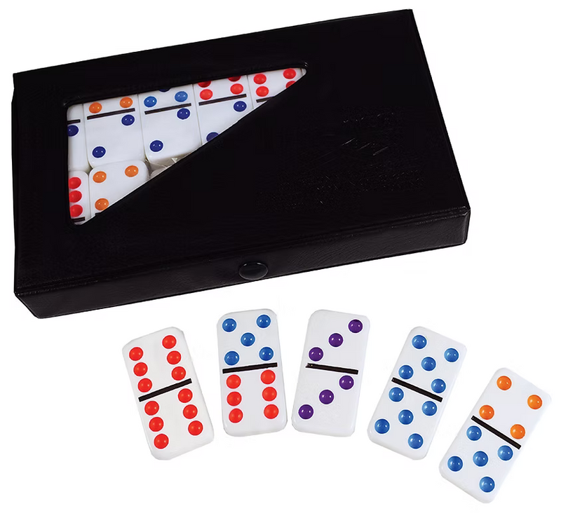 University Games - Double 6 - Color Dot - Dominoes - Limolin 