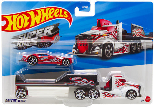 Hot Wheels - Véhicules miniatures 1:64 - Super Rigs
