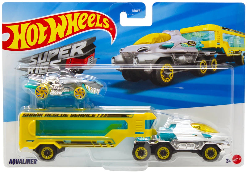 Hot Wheels - Véhicules miniatures 1:64 - Super Rigs