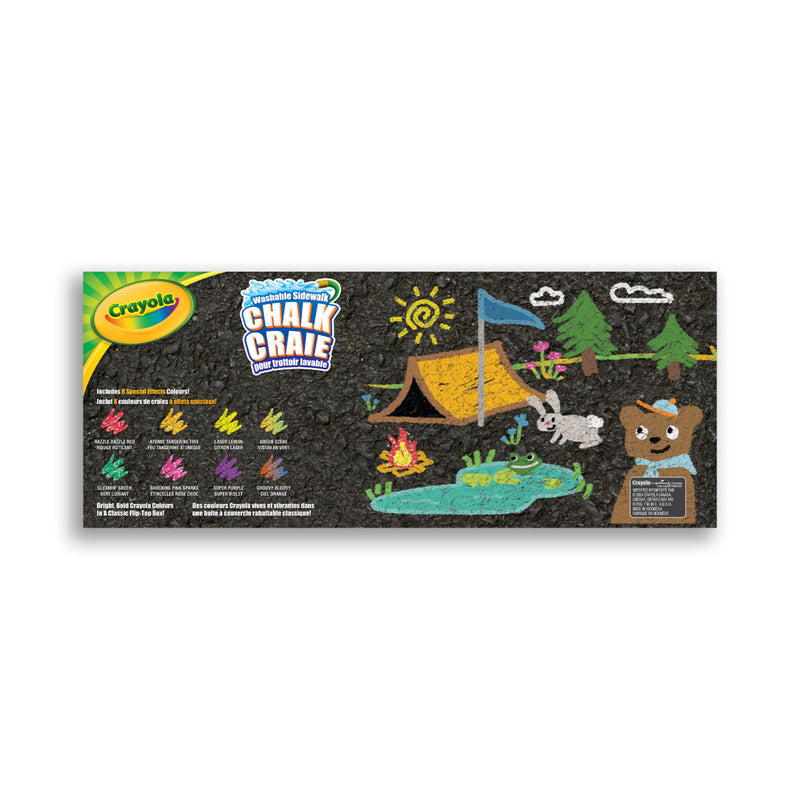 Crayola - 64-Piece - Sidewalk Chalk