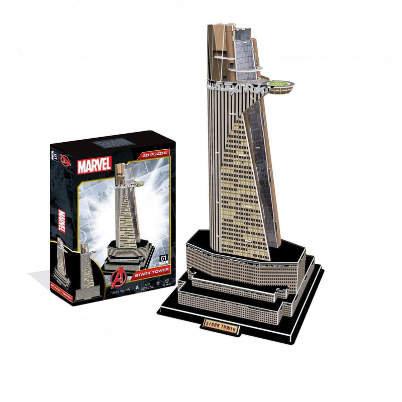 4D - Marvel Stark Tower 3D Puzzle