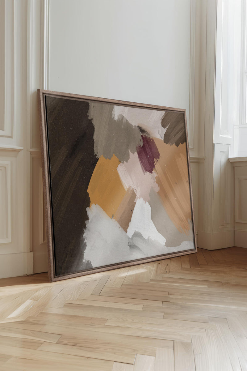 ÉLAN CRÉATIF, Oeuvre sur toile étirée