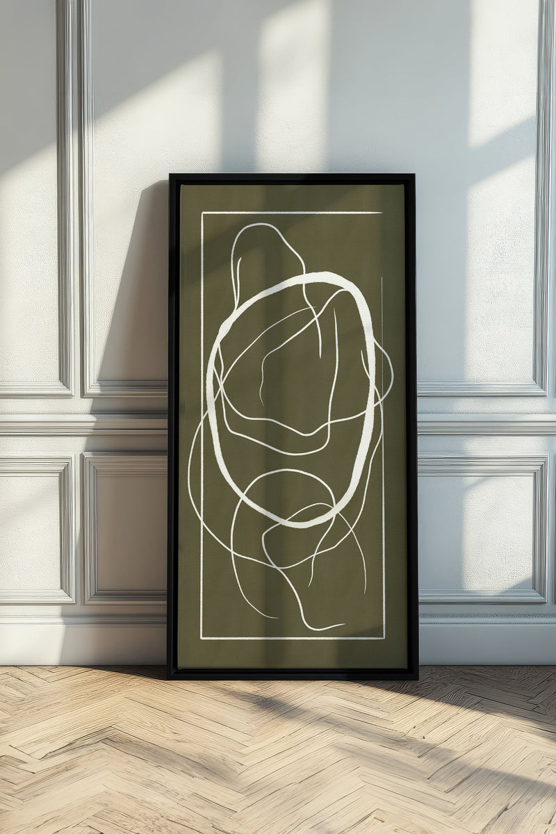 FLOWING HARMONY, Oeuvre sur toile étirée