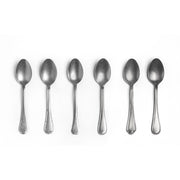 Mepra - Original Vintage Coffee Spoon Set - 6 Pcs. - Pewter – MPR-100022006 – Image 1