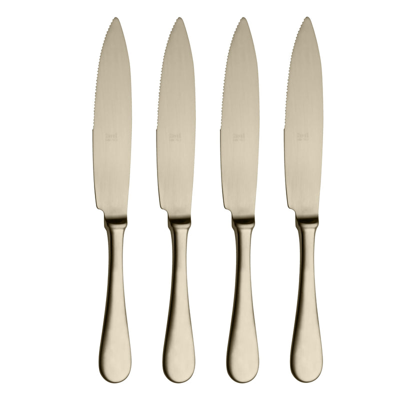 Mepra - Steak Knives Set - 4 Pcs. - Ice Champagne – MPR-10002244IC – Image 1
