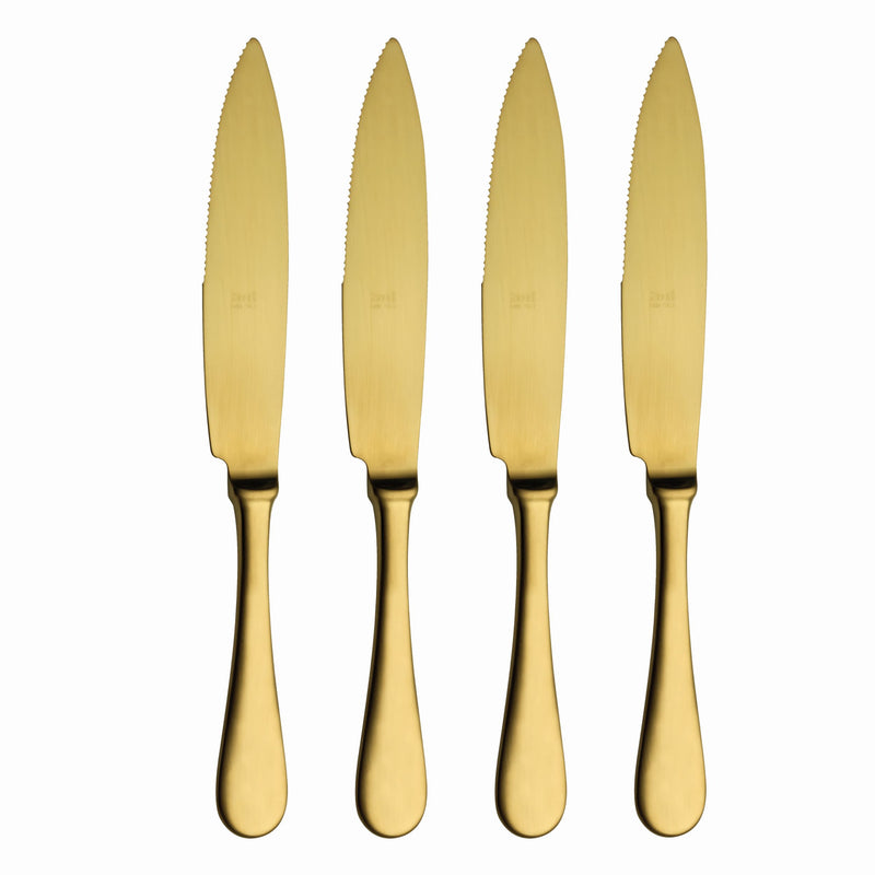 Mepra - Steak Knives Set - 4 Pcs. - Ice Gold – MPR-10002244OI – Image 1