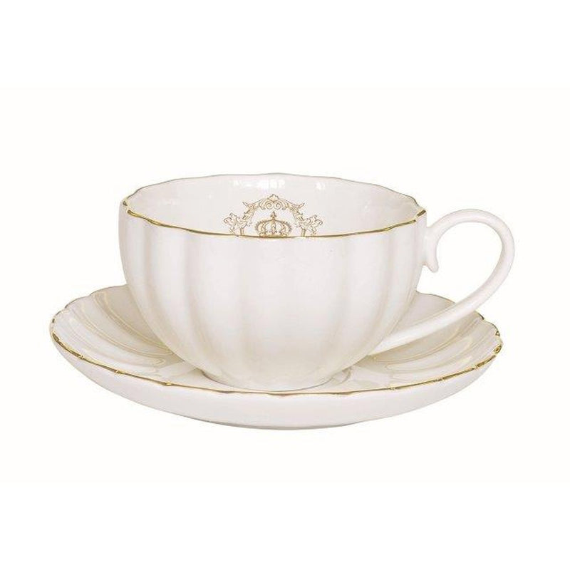 Easy Life - ROYALE - Tea White Cup & Saucer