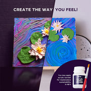 OKTO - DIY 3D CREATIVE PAINTING SET - WATER LILIES - Limolin 