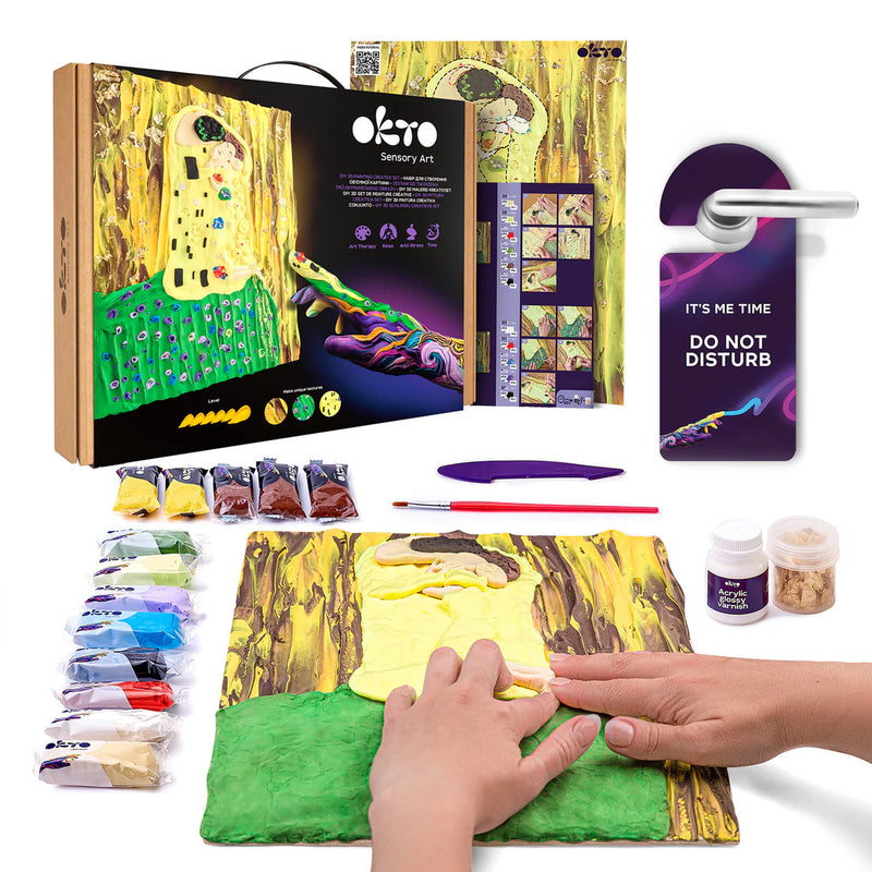 OKTO - DIY 3D CREATIVE PAINTING SET - THE KISS - Limolin 