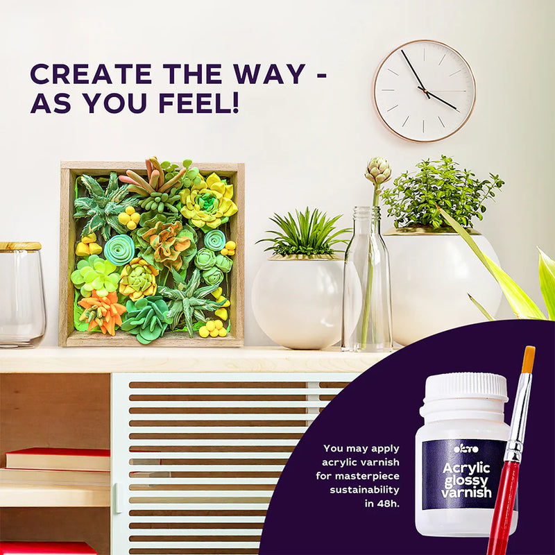 OKTO - WOOD & CRAFT - SUCCULENTS - ENERGY - Limolin 