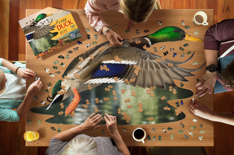 Madd Capp Puzzles – I Am Duck Jigsaw Puzzle | 1000 Pieces – lifestyle view