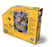 Madd Capp Puzzles – I Am Elk Jigsaw Puzzle | 1000 Pieces – back of packaging