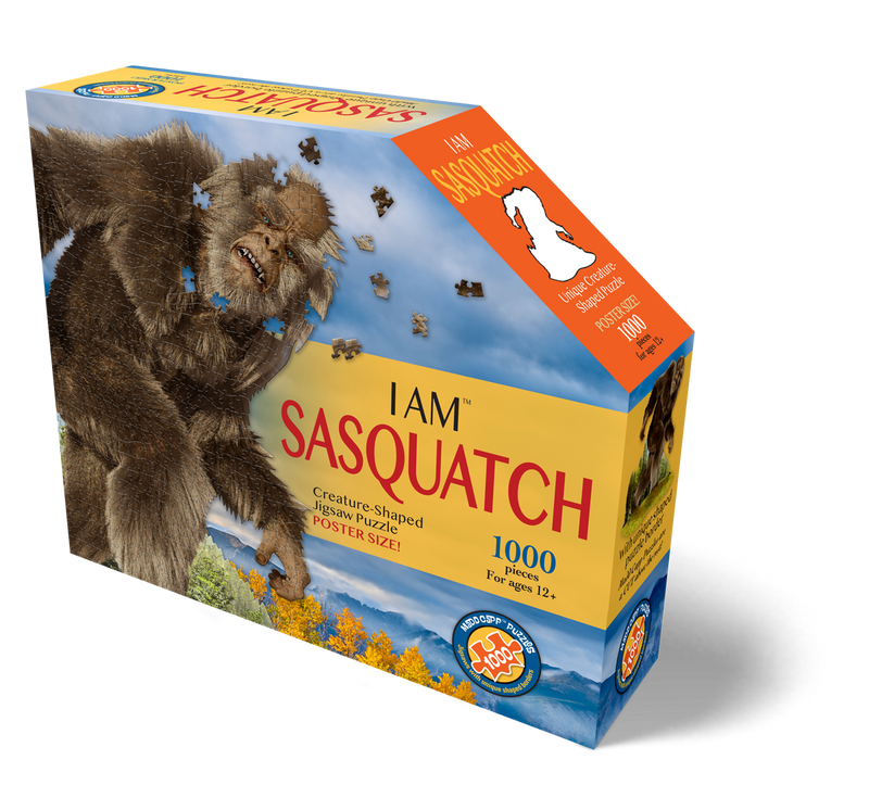 Madd Capp Puzzles – I Am Sasquatch Jigsaw Puzzle | 1000 Pieces – front of packaging