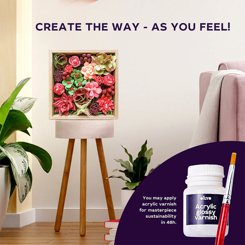 OKTO - WOOD & CRAFT - SUCCULENTS - PASSION - Limolin 