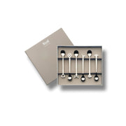 Mepra – Evento Espresso Spoon Set Mirror – 6-Piece Set – 100344608 – Image 1