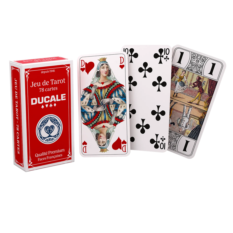 DUCALE ORIGINE: JEU DE TAROT - 78 CARTES - ÉTUI CARTON