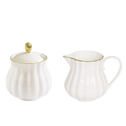 Easy Life - Royale White Creamer & Sugar Set