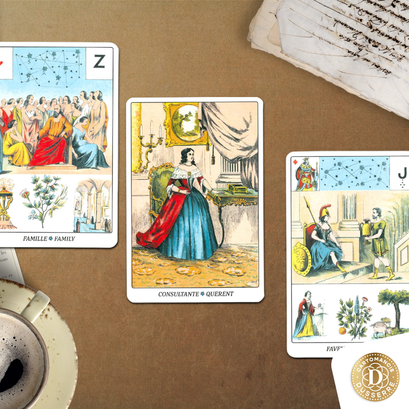 LE GRAND JEU DE MLLE LENORMAND - 54 CARTES