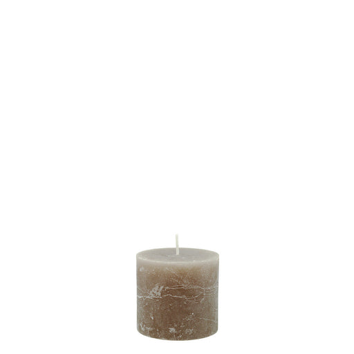 BOWRING - Rustic Stone 3 x 3" Pillar Candle
