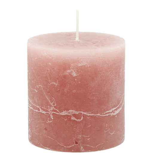 BOWRING - Rustic Blush 3 x 3" Pillar Candle