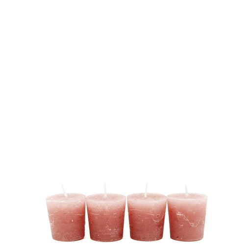 BOWRING - Votive Candles Set of 4 Blush