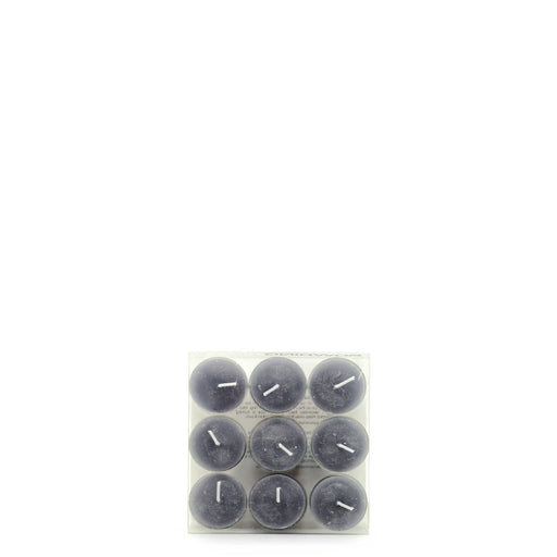 BOWRING - Tealight Candles Set of 9 Pewter