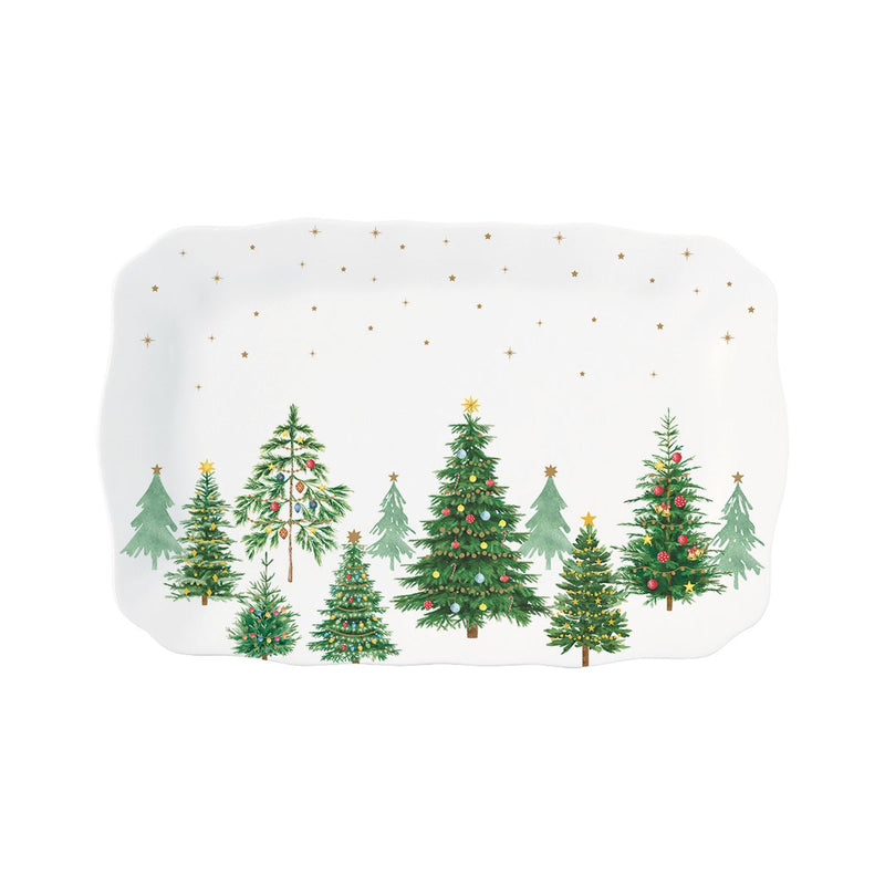Easy Life - FESTIVE TREES - Platter | 35 cm / 13.8 in