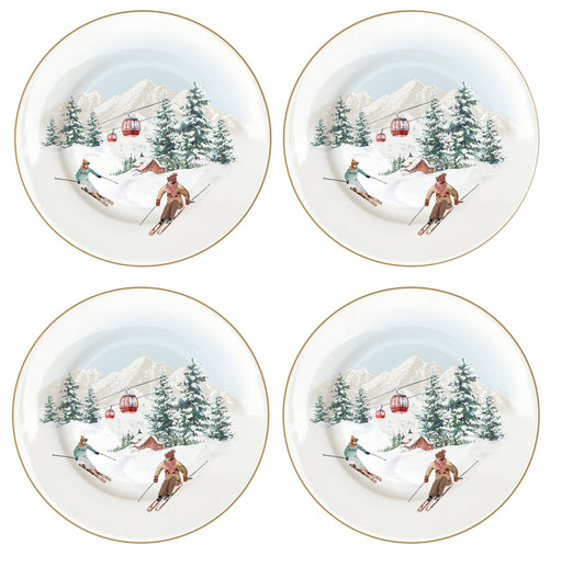 Easy Life - Chalet 19cm (7.5in) Plates Set of 4
