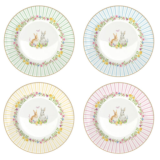 Easy Life - Happy Easter 19cm (7.5in) Plates Set of 4