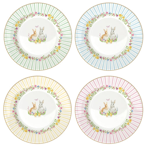 Easy Life - Happy Easter 19cm (7.5in) Plates Set of 4