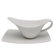 BOWRING - Sophia 220ml (7.4oz) Sauce Boat with Dish