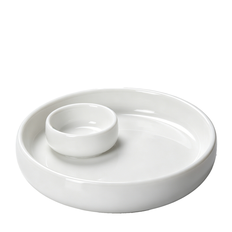 BOWRING - Jessica 31.5cm (12.5in) Round Chip & Dip