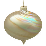 BOWRING - 10cm Diana French Vanilla Onion Shaped Ornament