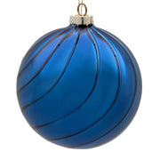 BOWRING - 12cm Eden Midnight Blue Ball Ornament