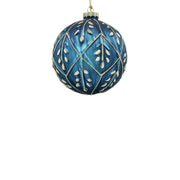 BOWRING - 10cm Marta Midnight Blue Ball Ornament