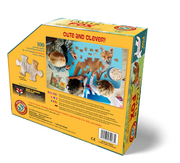 Madd Capp Puzzles – I Am Lil' Fox Jigsaw Puzzle | 100 Pieces – back of packaging