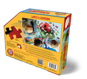Madd Capp Puzzles – I Am Lil' Ladybug Jigsaw Puzzle | 100 Pieces – back of packaging
